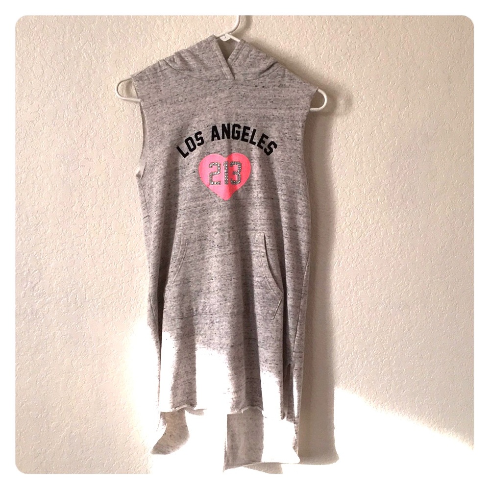 Girls dress with hoodie